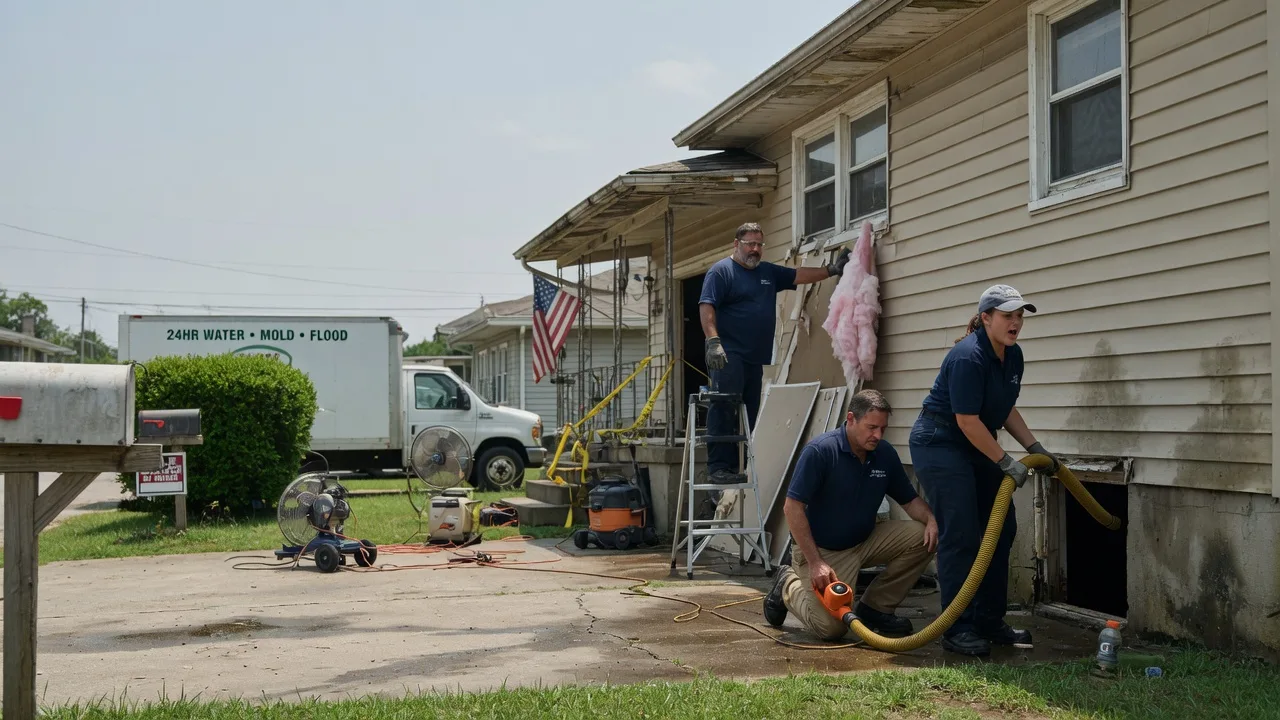 Water Damage Repair in Brookeland, TX near me